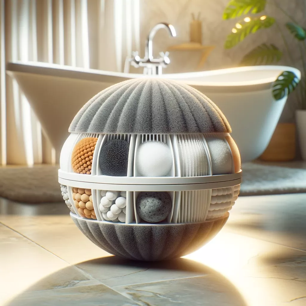 bathtub filter ball